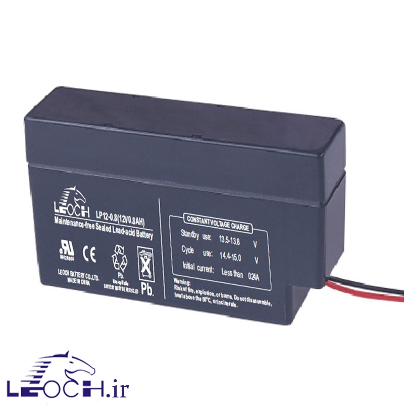 leoch battery 12 volt 0.8 amper