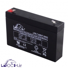 leoch battery 6 volt 7 amper
