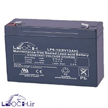 leoch battery 6 volt 12 amper